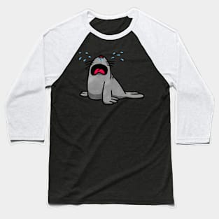 Crying seal Baseball T-Shirt